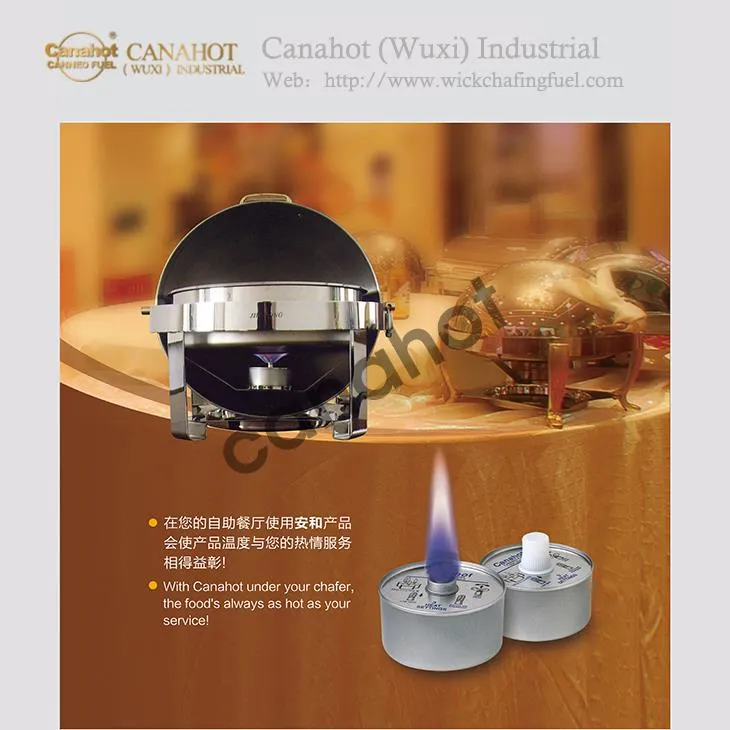 Adjustable Wick Chafing Fuel-the Safest Fuel For Buffet