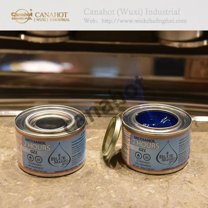 Ethanol Gel Metal Tin Fuel Tank